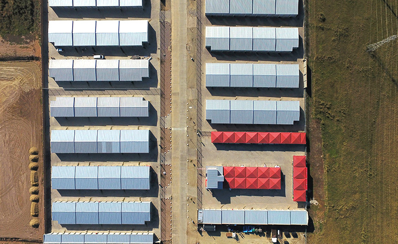Lock-up garages at N2 Storage George